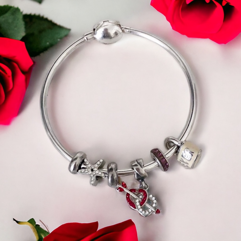 Open Heart Charms Kay Jewelers Bracelet & charms starfish forever valentines
